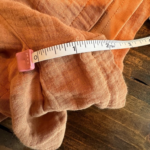 Sewn & Seen Women's Rust Orange Shorts, size medium, GUC, summer, casual - Picture 8 of 10